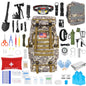 Survival Gear Professional Kit and Large Camping Backpack,First Aid Kit for Adventure Outdoor Hiking Accessories-Urban Camouflage
